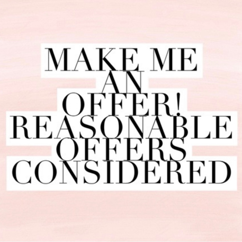 Make me an offer. ☺️